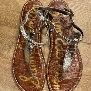 Sam Edelman silver sandals size 8